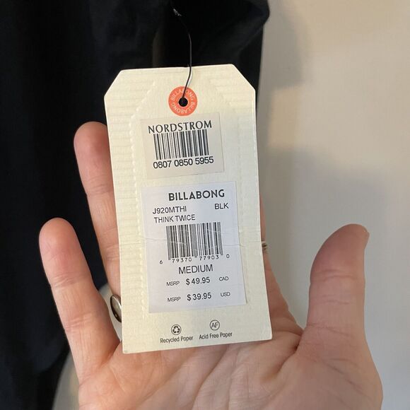 NWT Billabong Women's Think Twice Back Cut-Out Bodysuit sz m - Picture 12 of 12